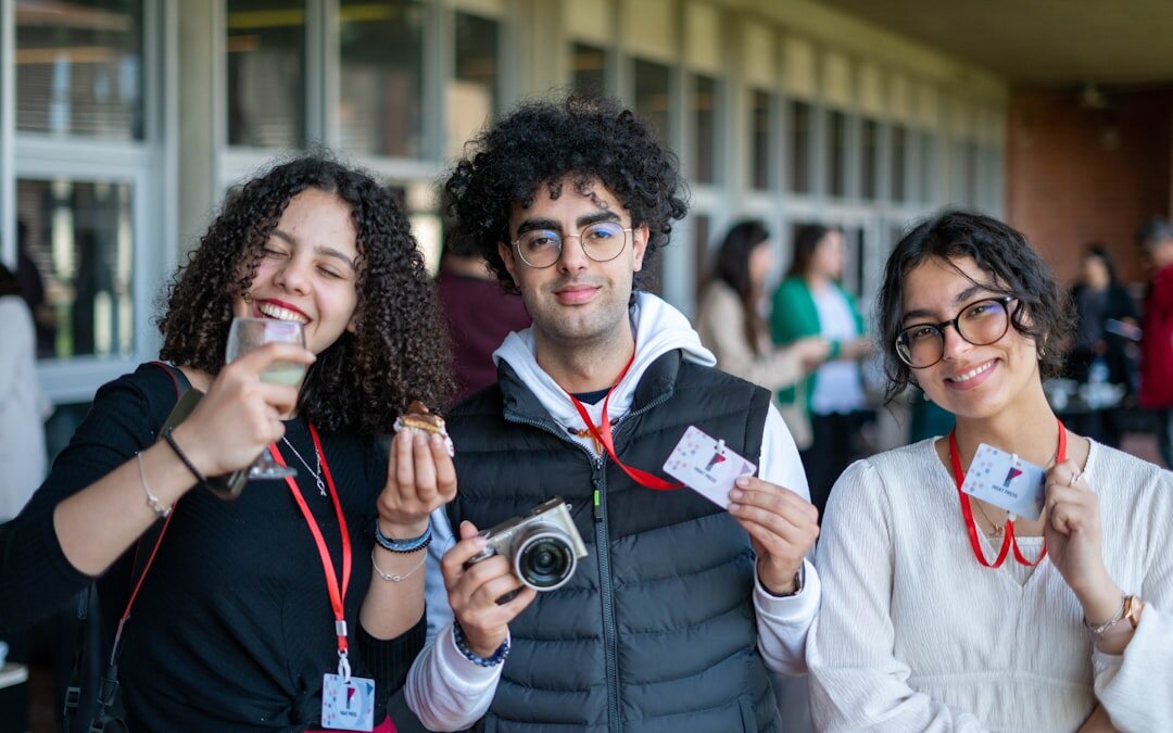 Group of journalism students in a hands-on media workshop